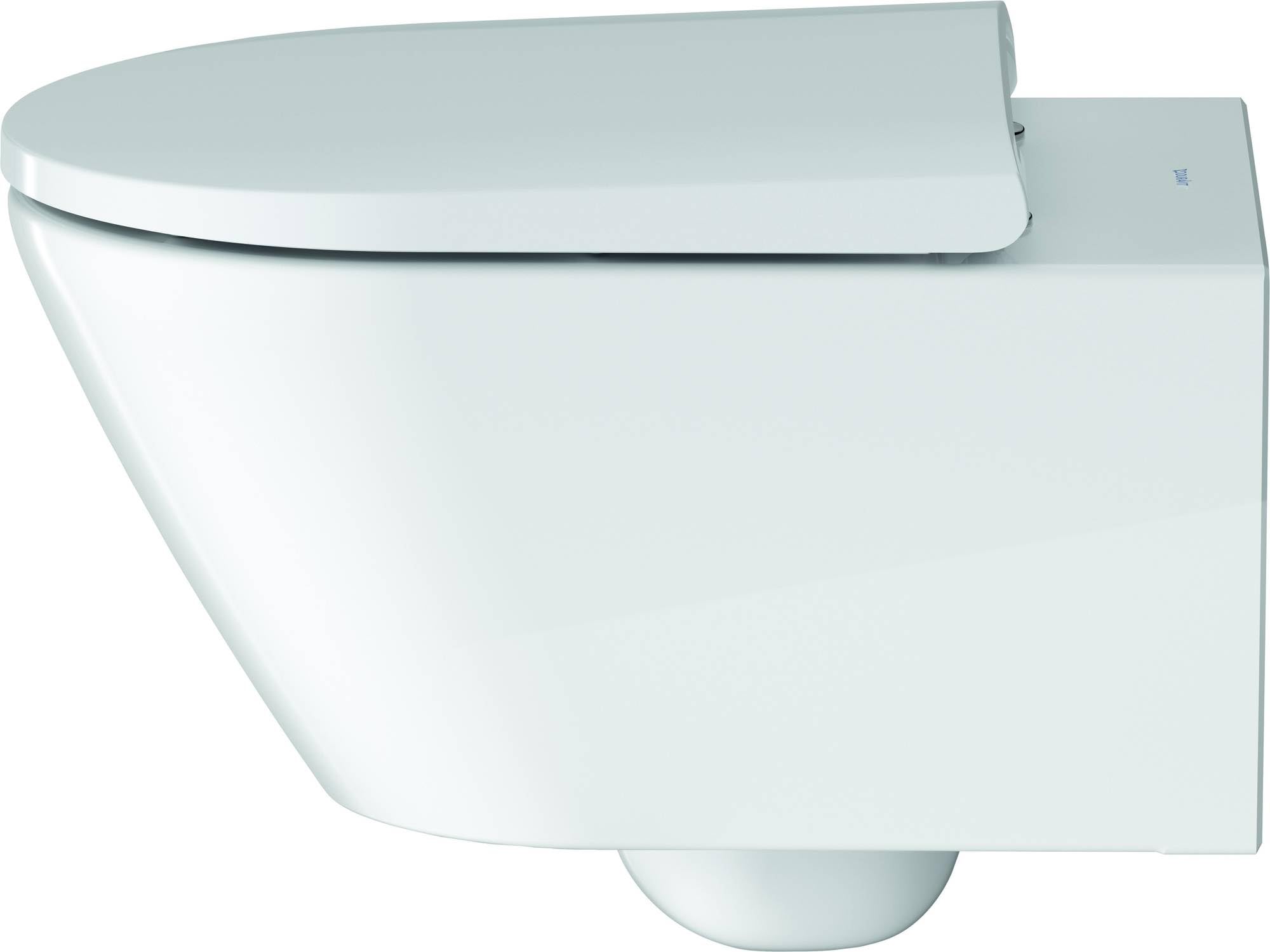 Duravit D-Neo 257709 Suspended Toilet with Low Exhaust, Rimless